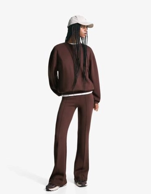 Bershka Мягкие расклешенные брюки с модалом