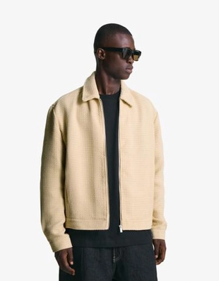 Bershka Куртка геометрического кроя в стиле рустик купить с доставкой.