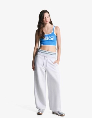 Bershka Топ WNBA на бретелях с завязками купить с доставкой.