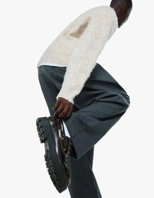 Топсайдеры с брашированным эффектом- Заказать в России