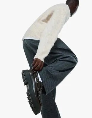 Топсайдеры с брашированным эффектом- Заказать в России