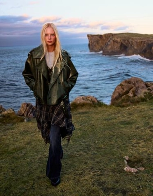 Bershka Короткая куртка-тренч из искусственной кожи