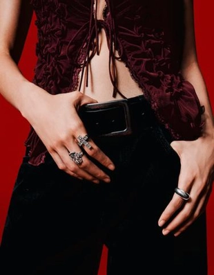 Bershka Набор из 3 колец