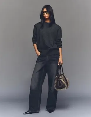 Джемпер с подплечниками- Заказать в России