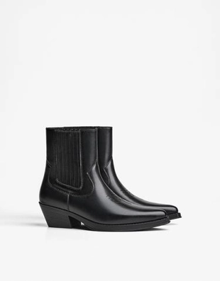 Эластичные ботильоны в ковбойском стиле- Заказать в России