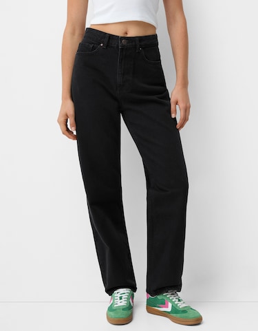 Bershka Новые джинсы MOM FIT купить с доставкой.