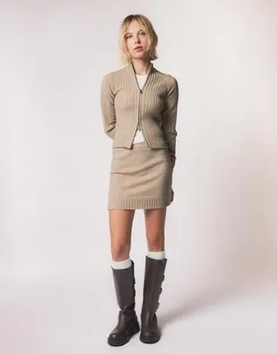 Кардиган на молнии- Заказать в России