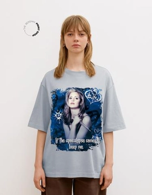 Футболка «баффи — истребительница вампиров» с короткими рукавами