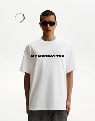 Bershka Футболка с короткими рукавами и принтом