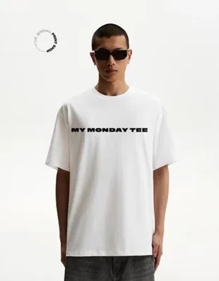 Футболка с короткими рукавами и принтом- Заказать в России