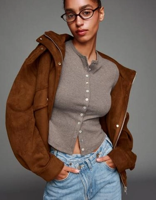 Bershka Кардиган на пуговицах