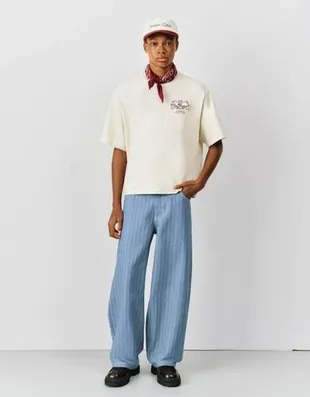 Футболка с короткими рукавами и вышивкой- Заказать в России