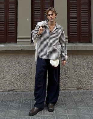 Bershka Рубашка геометрического кроя с вышивкой и принтом купить с доставкой.