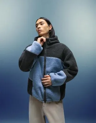 Куртка из искусственной овчины