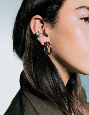 Набор из 8 серег и серьги-каффа SIGNATURE EDITION