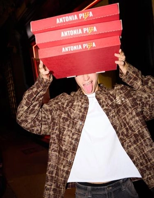 Bershka Рубашка оверсайз в клетку