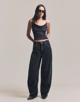 Bershka Брюки BARREL купить с доставкой.