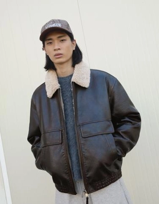 Bershka Куртка из искусственной кожи купить с доставкой.