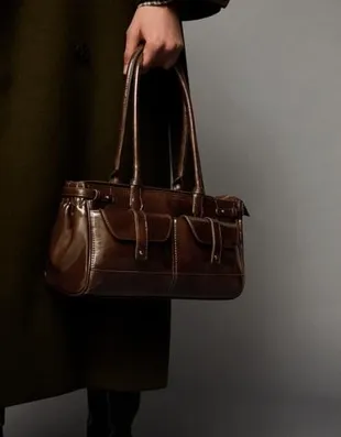 Сумка на плечо с карманами- Заказать в России