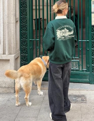 Bershka Джемпер с принтом и воротником поло купить с доставкой.