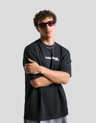 Bershka Футболка из мягкой ткани с короткими рукавами и принтом