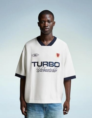 Bershka Футболка с принтом