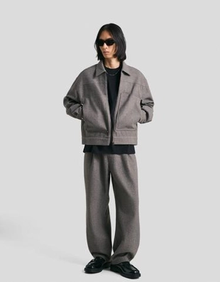 Bershka Фланелевые брюки BALLOON купить с доставкой.