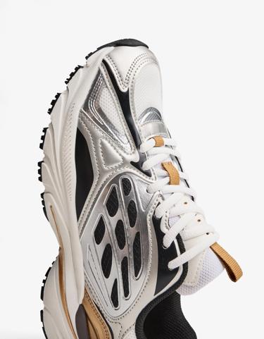 Bershka Спортивная обувь из нескольких материалов