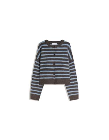 Bershka Кардиган в полоску на пуговицах