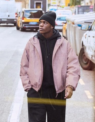 Bershka Куртка из искусственной кожи с капюшоном