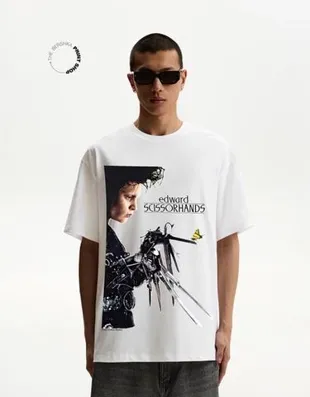 Футболка с коротким рукавом эдвард руки-ножницы- Заказать в России