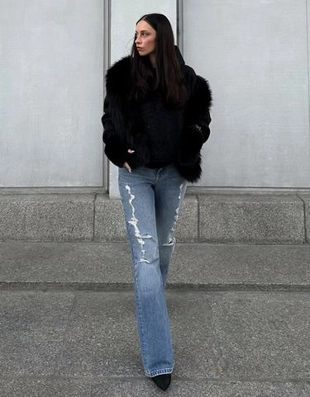 Bershka Джинсы клеш свободного кроя с молниями купить с доставкой.