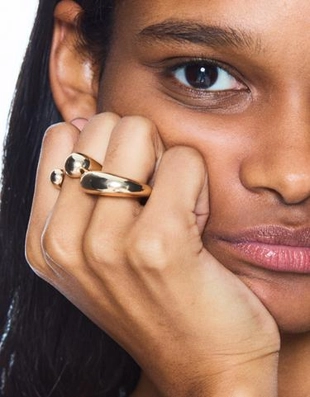 Bershka Набор из 3 колец купить с доставкой.