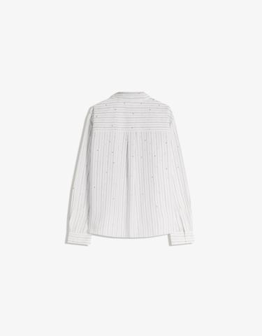 Bershka Рубашка свободного кроя с заклепками купить с доставкой.