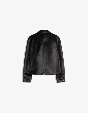 Куртка на молнии из искусственного меха