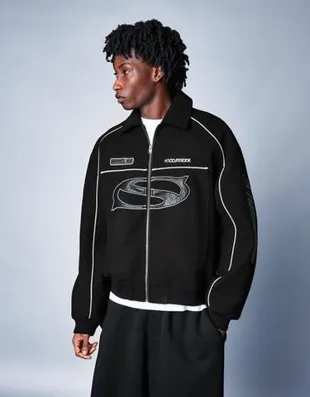 Куртка из фетра с аппликациями- Заказать в России