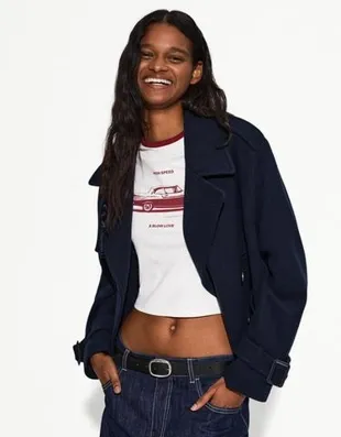 Тонкий ремень из искусственной кожи- Заказать в России