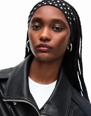 Набор из 2 ободков с заклепками- Заказать в России