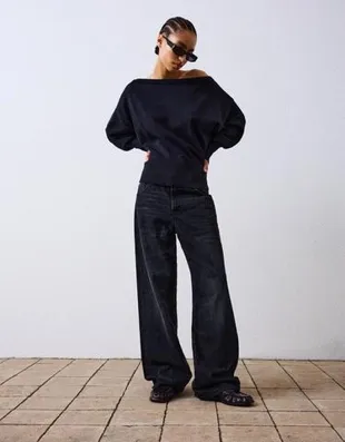 Джинсы свободного кроя