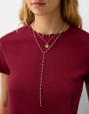 Набор из трех ожерелий с подвесками- Заказать в России