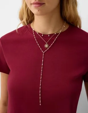 Набор из трех ожерелий с подвесками- Заказать в России