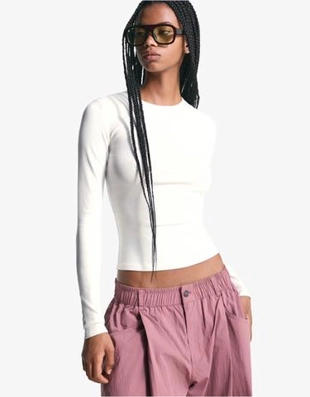 Bershka Топ с длинными рукавами