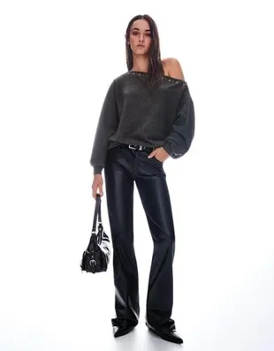 Свитер с заклепками- Заказать в России