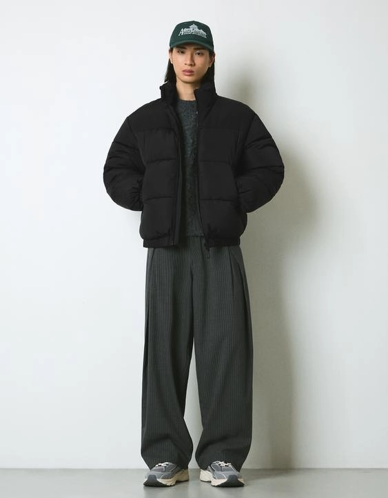 Bershka Технологичный пуховик