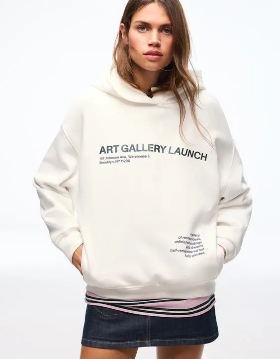 Худи с принтом- Заказать в России