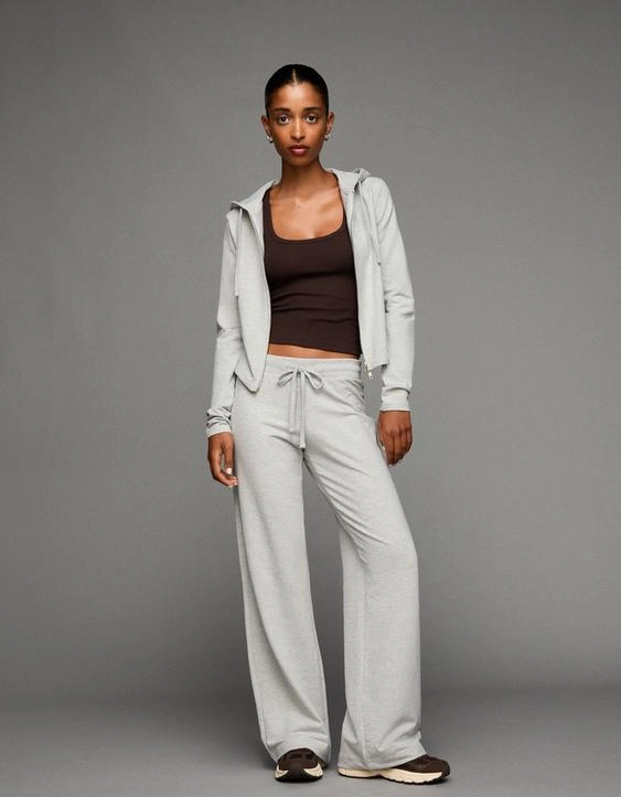 Bershka Брюки из мягкой ткани