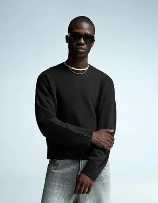 Укороченный свитер