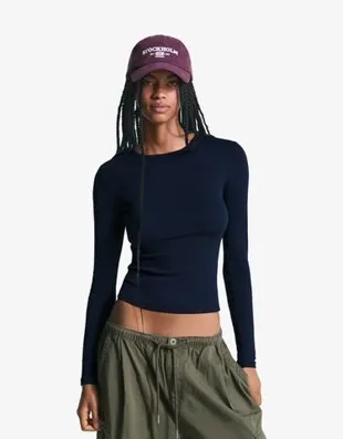 Топ с длинными рукавами- Заказать в России