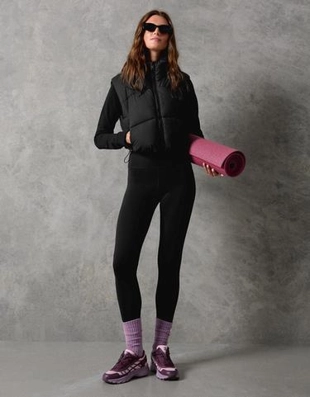 Bershka Укороченный стеганый жилет