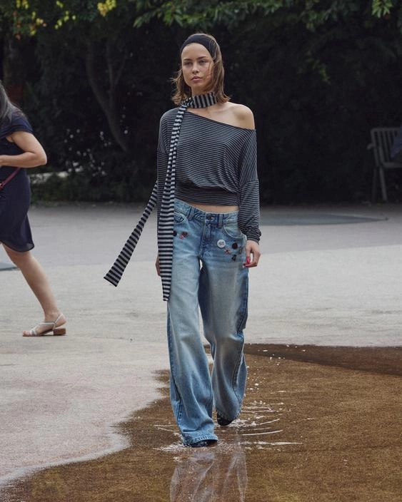 Bershka Джинсы в стиле бойфренд